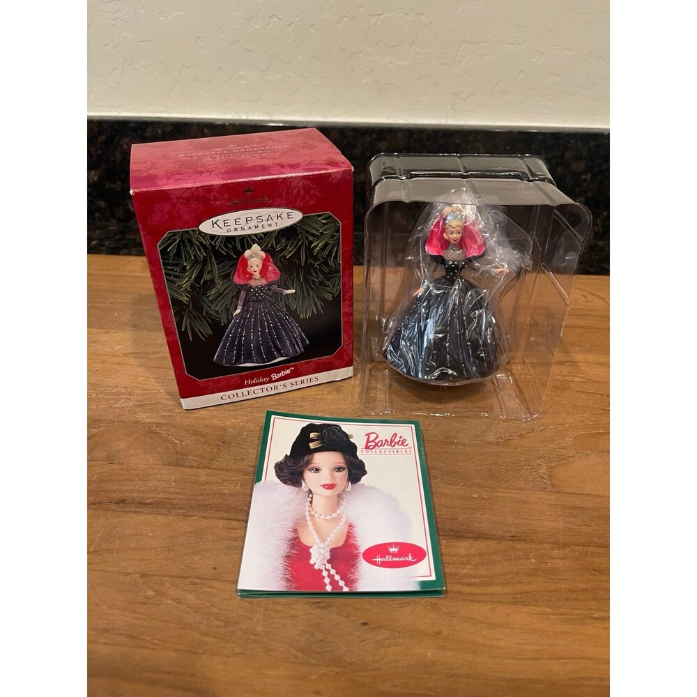 Hallmark Keepsake Ornament 1998 Holiday Barbie Series NIB